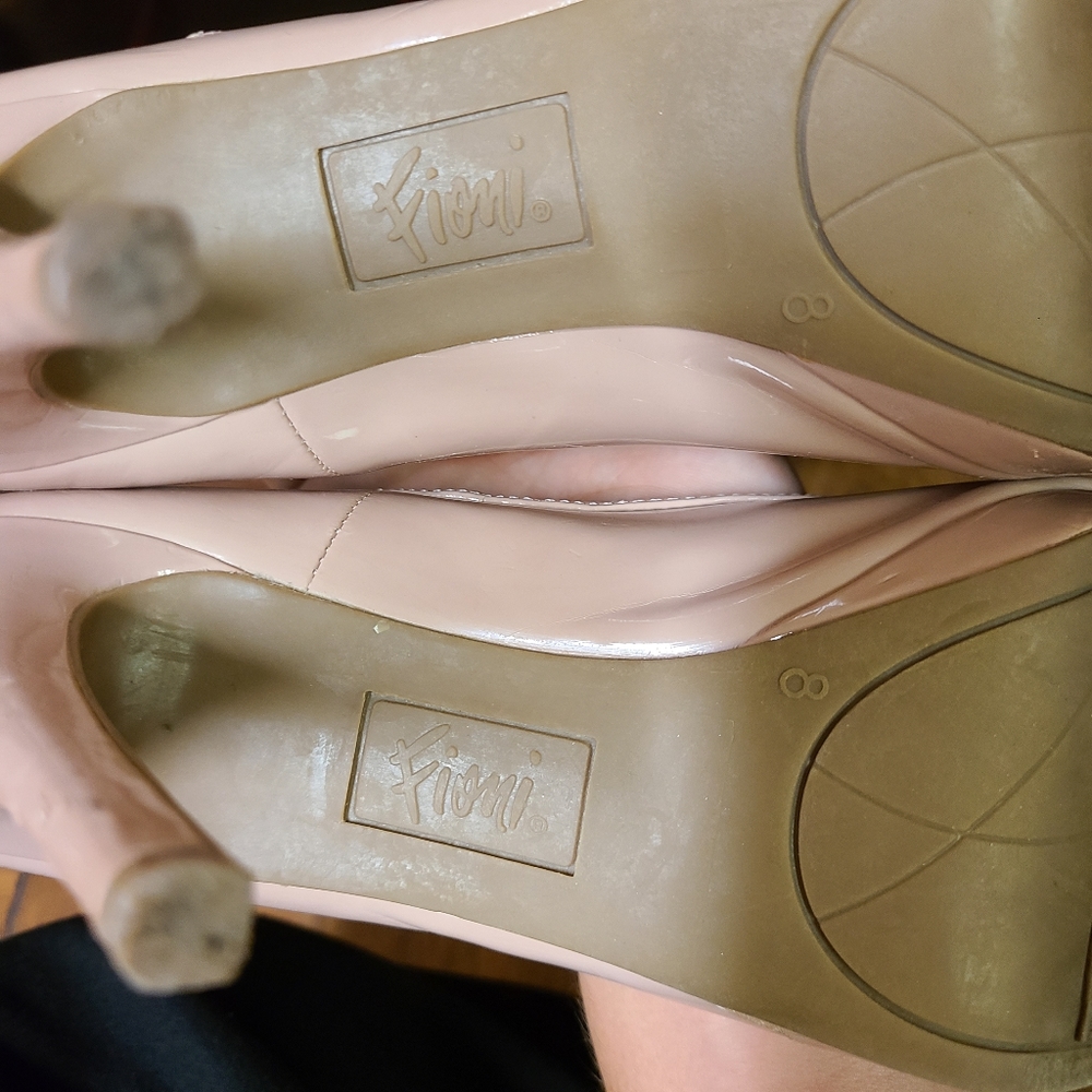 Fioni peep toe bow pumps - Picture 4 of 5